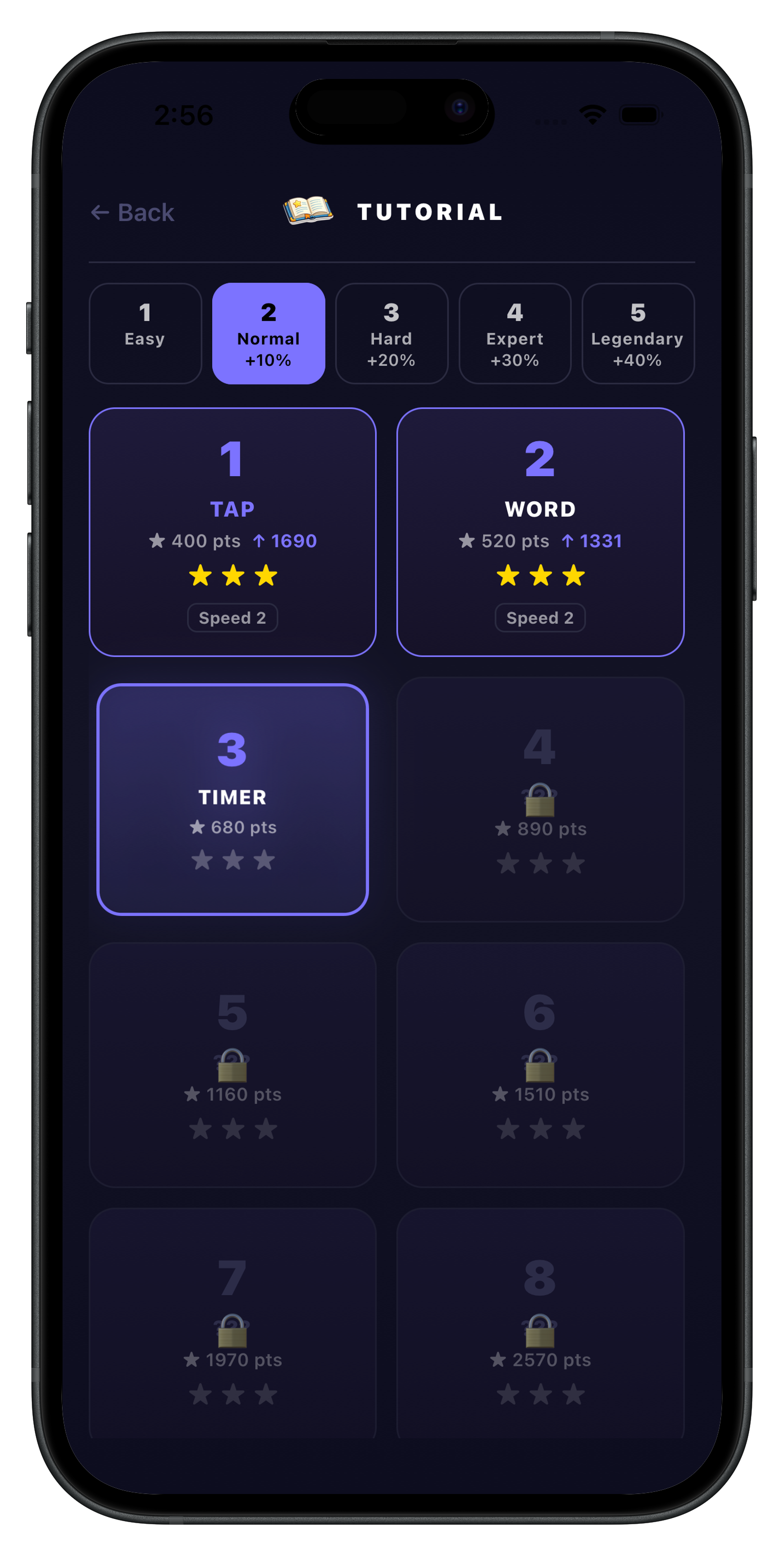 Level Selection